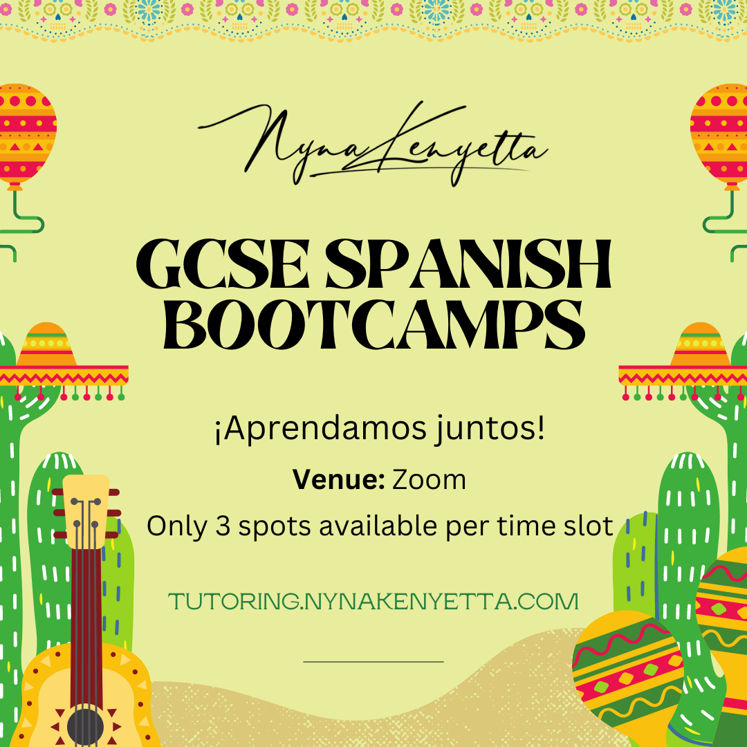 GCSE Spanish bootcamps - square ad (5)